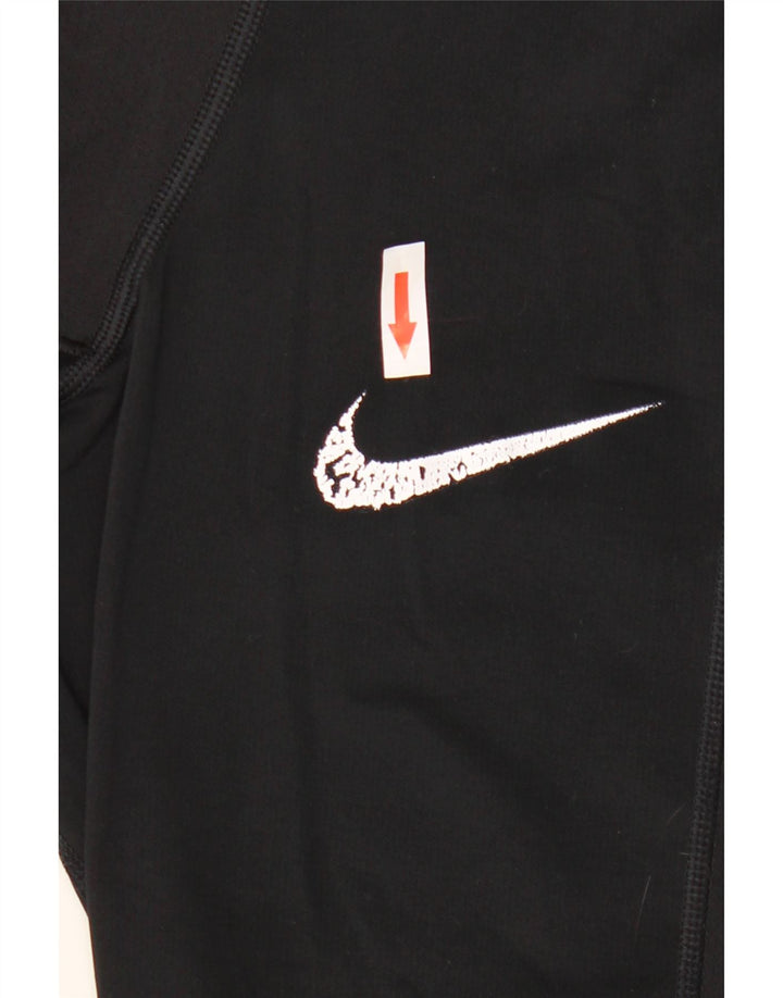 Nike Legging graphique coupe ajustée pour homme Noir moyen Polyester