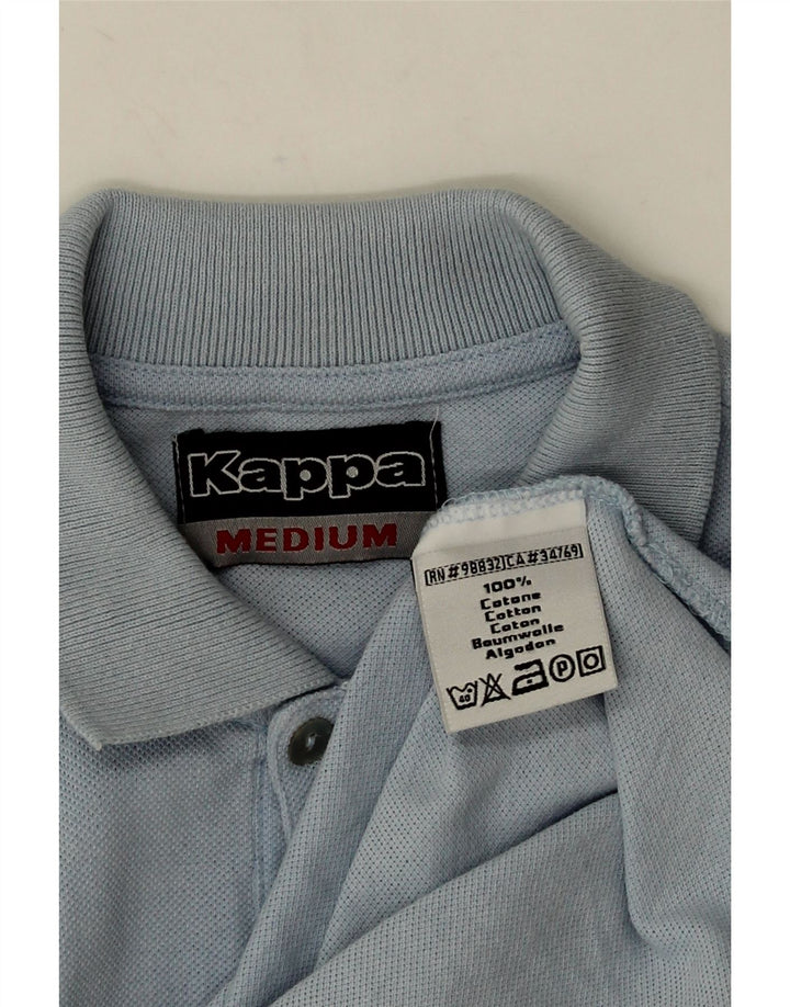 Kappa Polo à Manches Longues Homme Bleu Moyen Coton