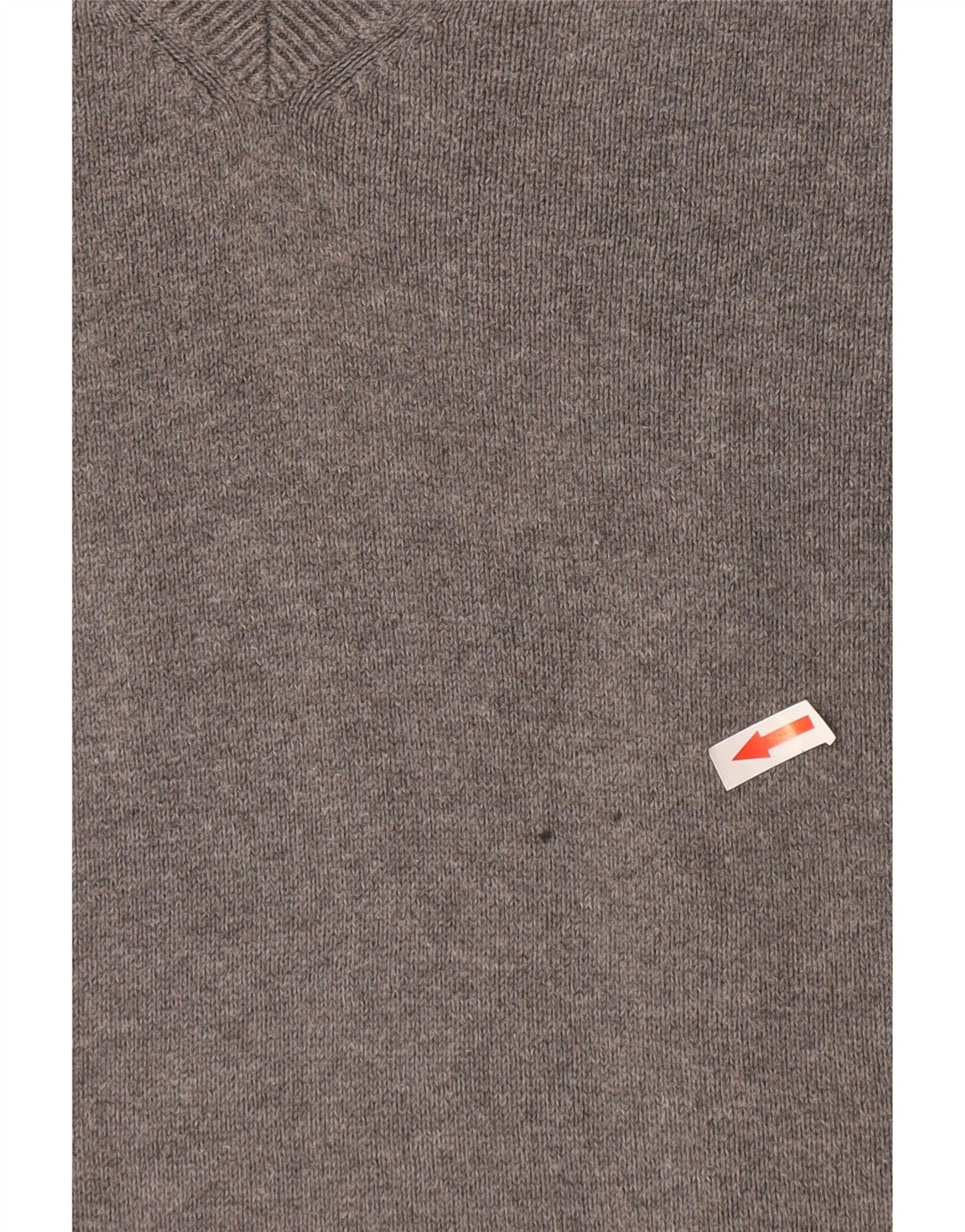 Marks & Spencer Pull à col en V Blue Harbour pour hommes, grand coton gris