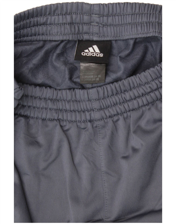Pantalon de survêtement Adidas garçon 14-15 ans grand bleu marine polyester