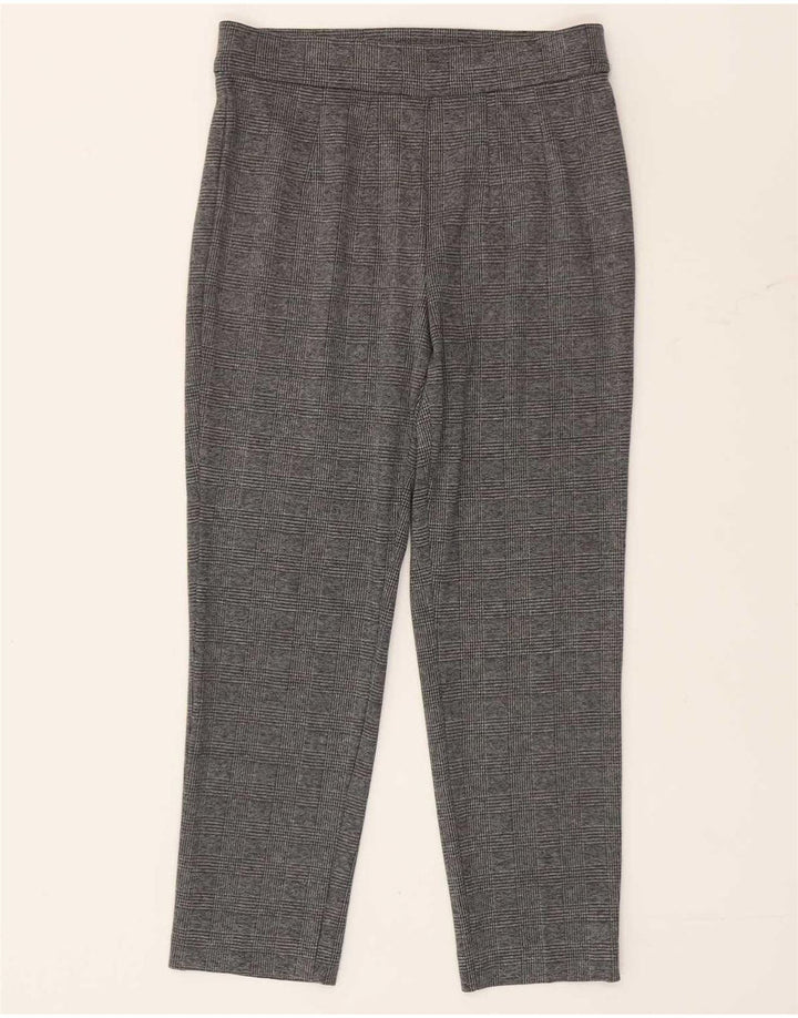 Marks & Spencer Legging court pour femme UK 10 Petit gris pied-de-poule Polyester