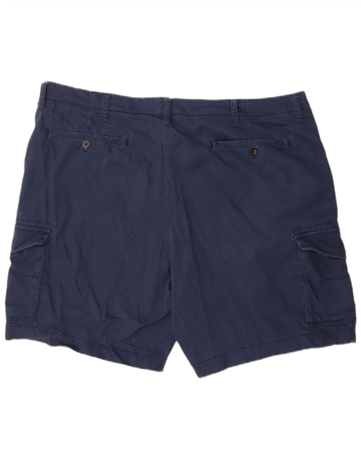 CHAPS Short Cargo Homme W44 2XL Bleu Marine Coton