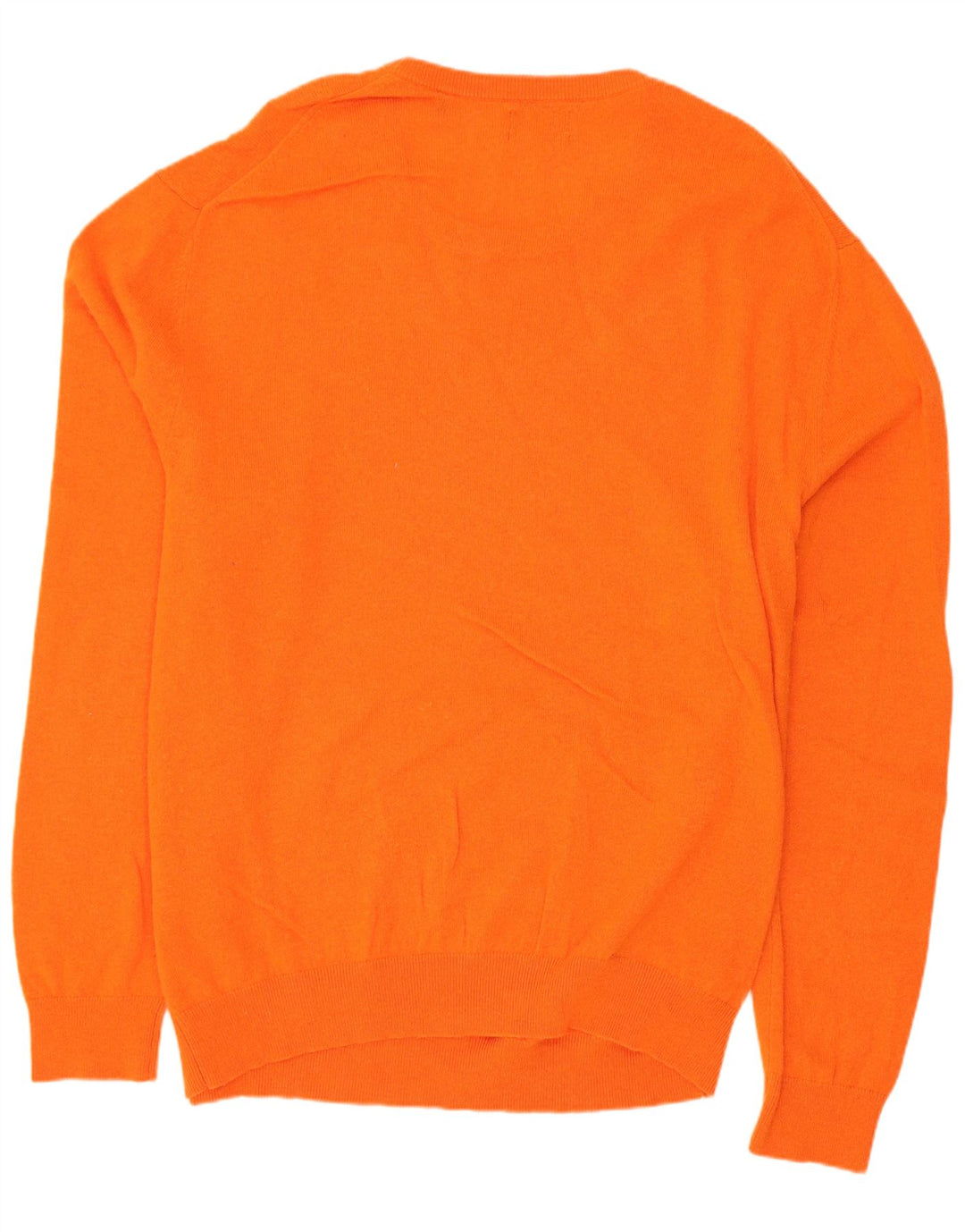 Gant Pull à col rond pour homme 4XL Orange en laine d'agneau