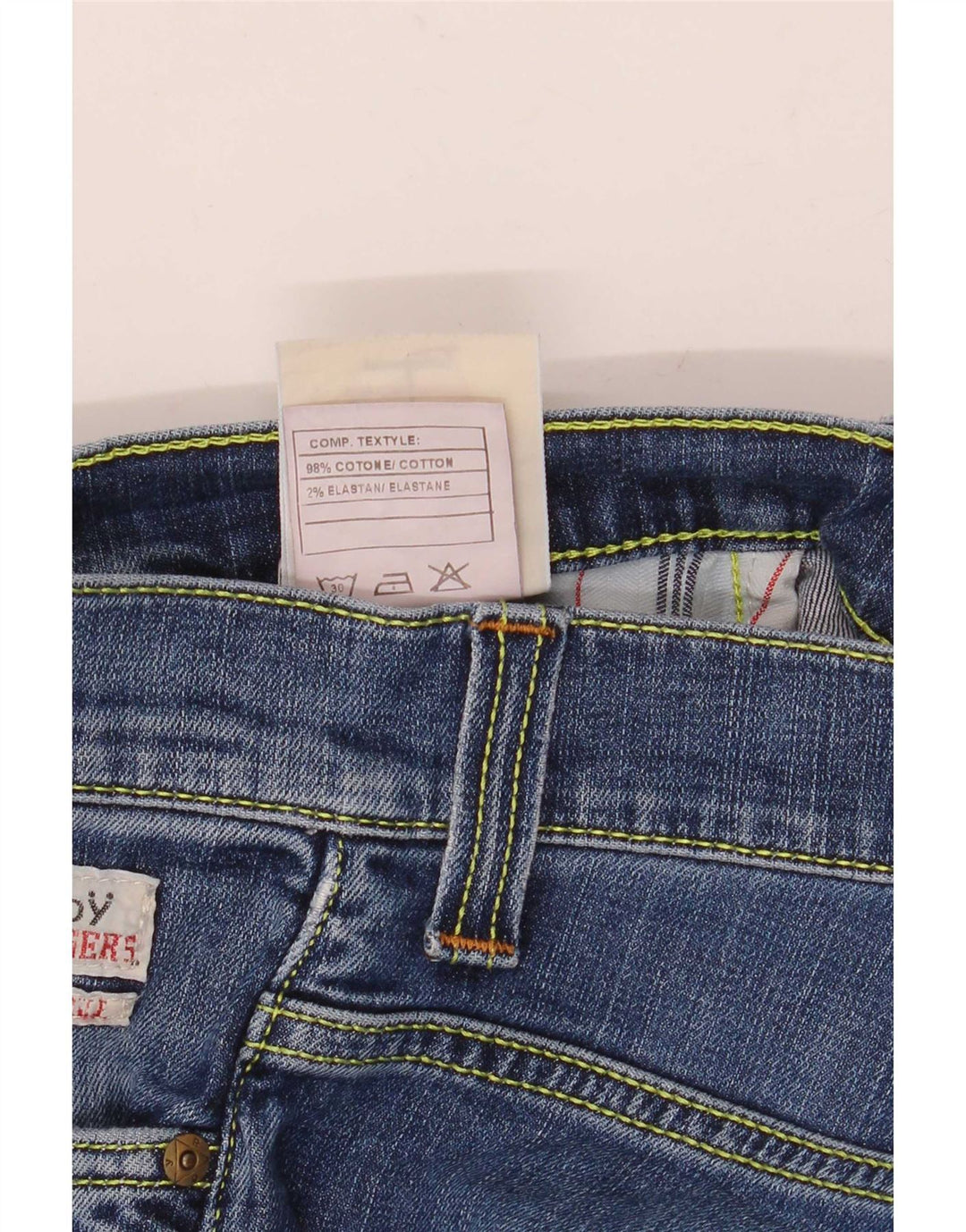 Roy Rogers Jean Slim Femme W30 L34 Bleu Coton