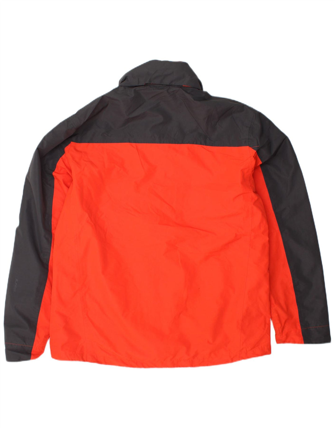 MOUNTAIN WAREHOUSE Veste de pluie à capuche pour homme UK 40 Large Orange Colourblock