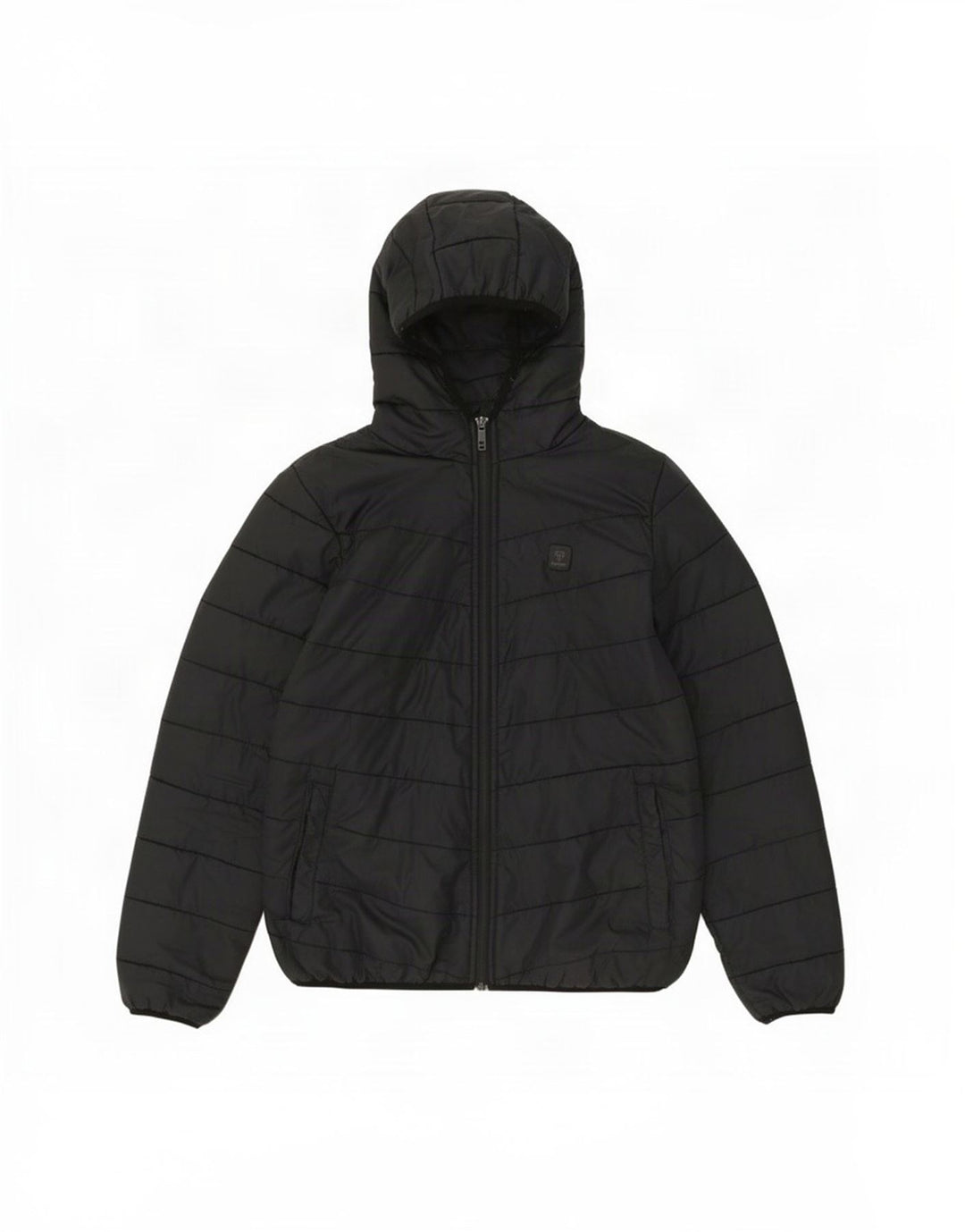 Hummel Veste matelassée à capuche pour femme UK 44 Medium Noir Polyester