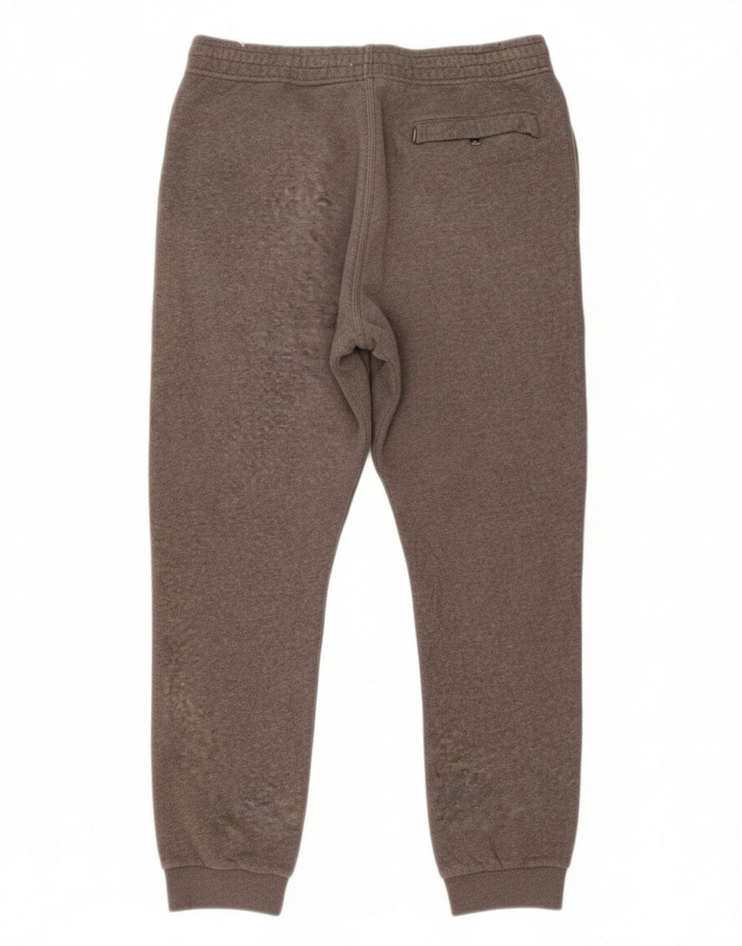 NIKE Mens Tracksuit Trousers Joggers Small Grey Cotton