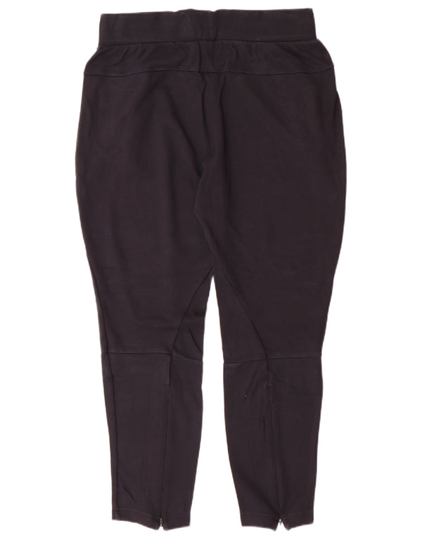 ADIDAS Pantalon de survêtement pour femme UK 14 Bleu marine moyen