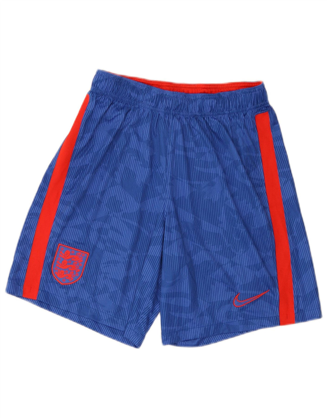 Nike Short de sport Dri Fit à motif abstrait pour homme - Large - Bleu color block