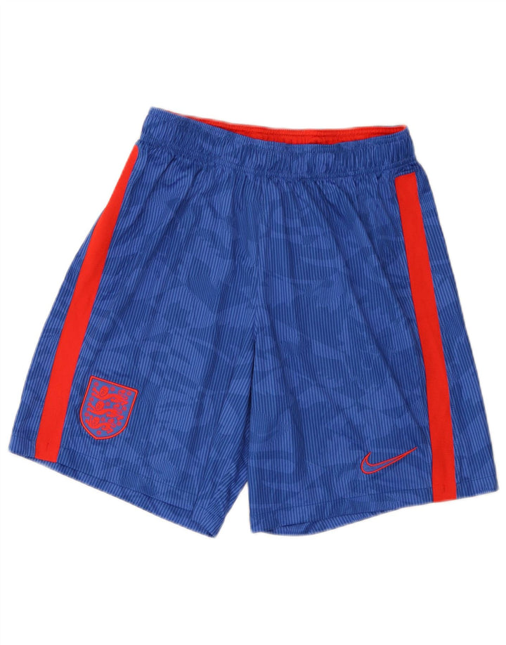 Nike Short de sport Dri Fit à motif abstrait pour homme - Large - Bleu color block