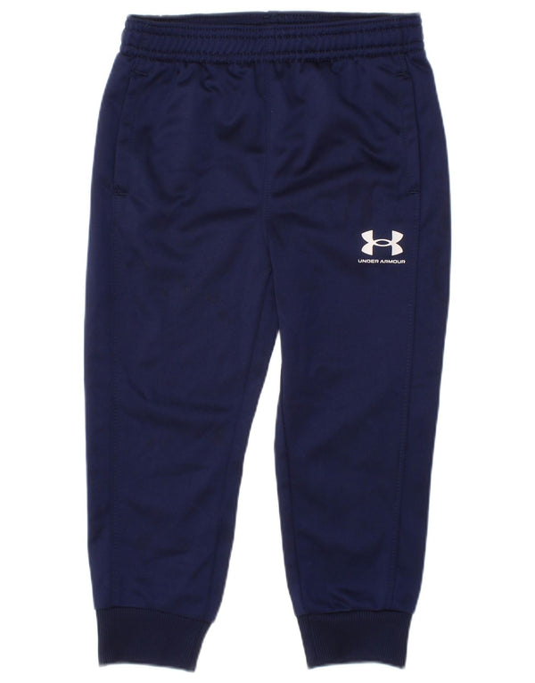 UNDER ARMOUR Pantalon de survêtement de jogging pour bébé garçon 18-24 mois Bleu marine