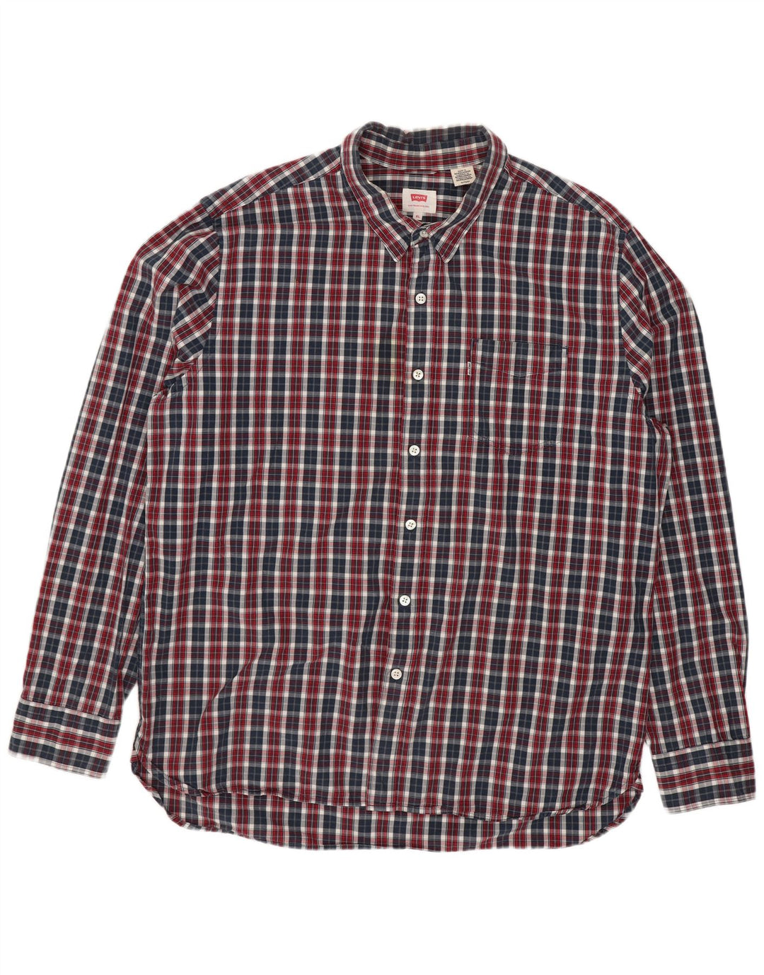 Levi's Chemise Regular Fit XL Homme Multicolore Carreaux Coton