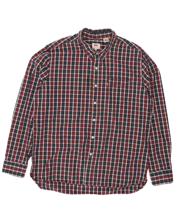 Levi's Chemise Regular Fit XL Homme Multicolore Carreaux Coton