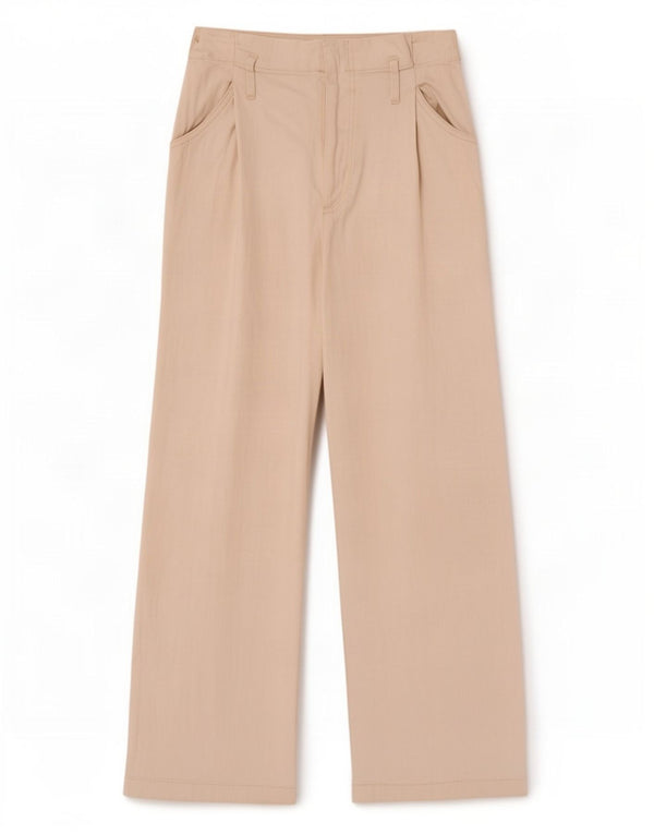 Zara Femme Jean Droit XS W24 L25 Blanc Cassé