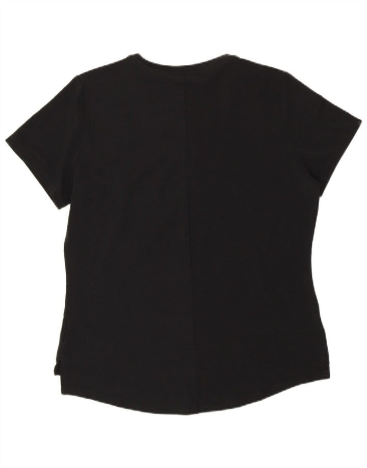 Nike T-shirt pour femme UK 12 Noir moyen