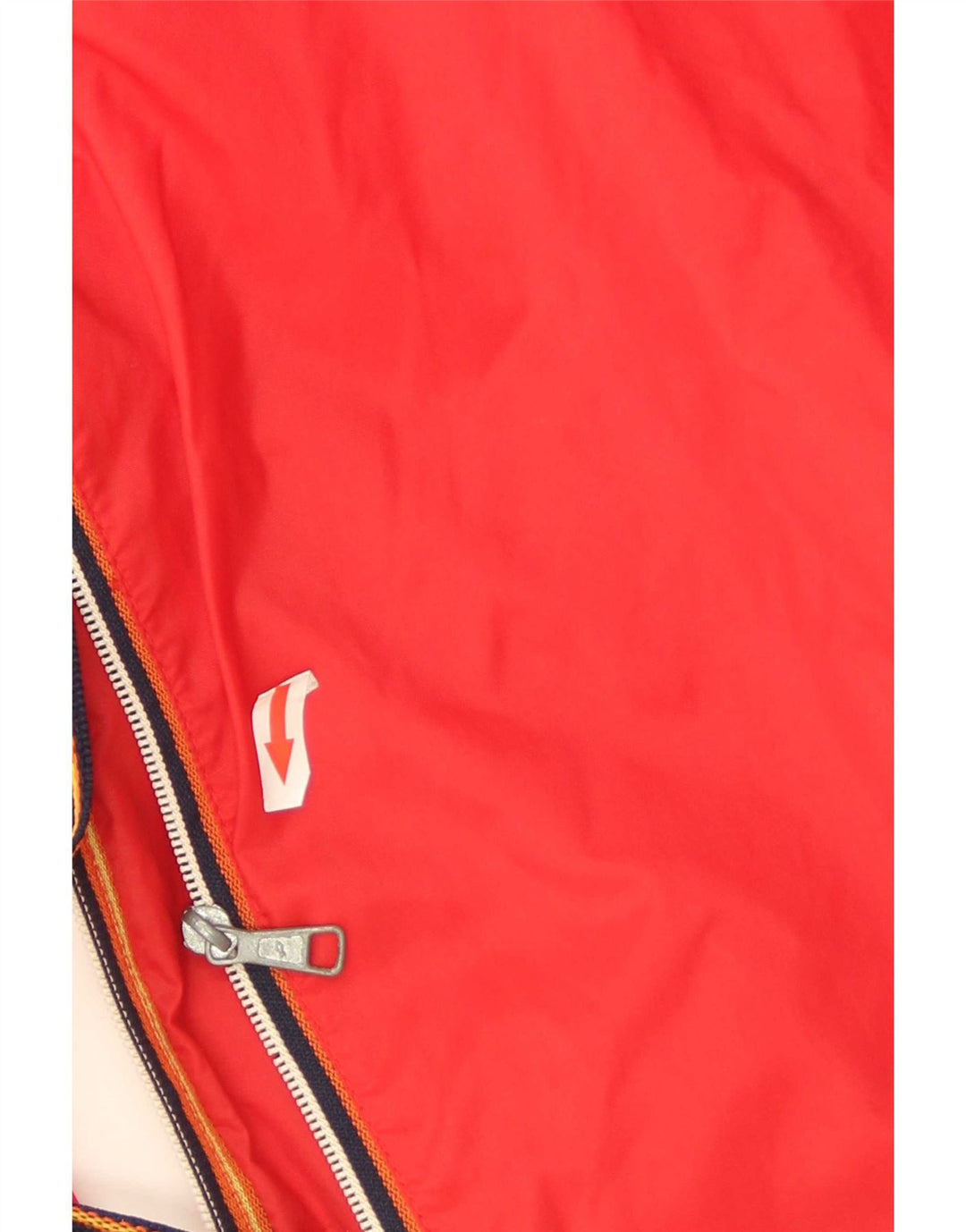 K-Way Veste de pluie à capuche pour homme UK 42 XL Rouge
