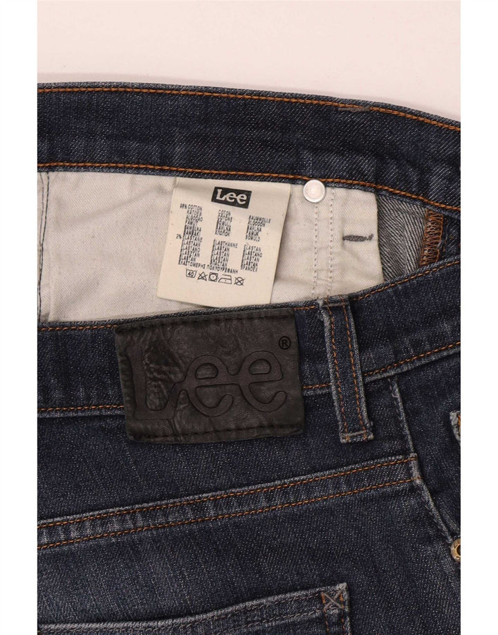 Lee Jean Droit Powell Homme W33 L30 Bleu Coton