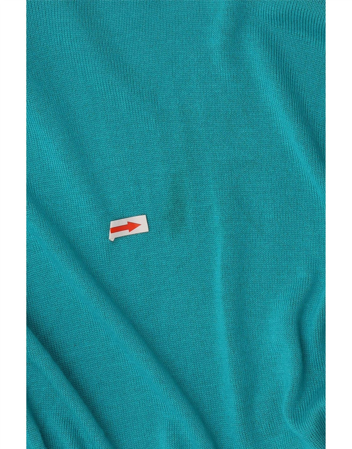 Marks & Spencer Pull cardigan ouvert Per Una pour femme UK 14 Large Turquoise