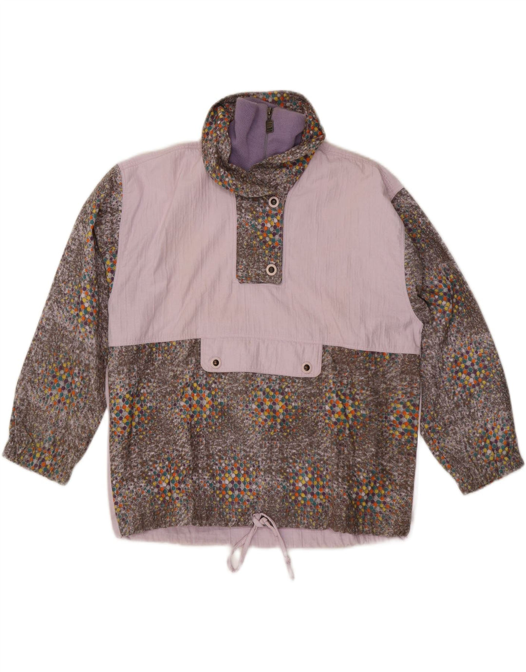 CROSS COUNTRY Veste Anorak Femme IT 44 Violet Moyen Colourblock