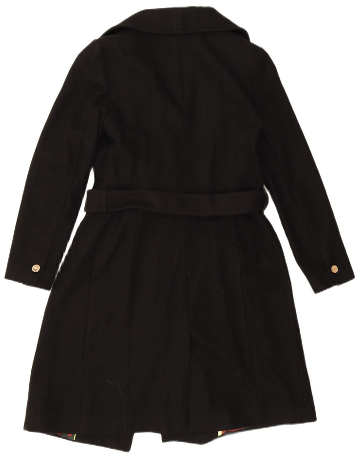 Ted Baker Manteau pour femme Taille 3 Laine noire moyenne