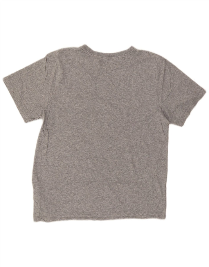 Nike T-Shirt Homme Petit Gris Moucheté Coton