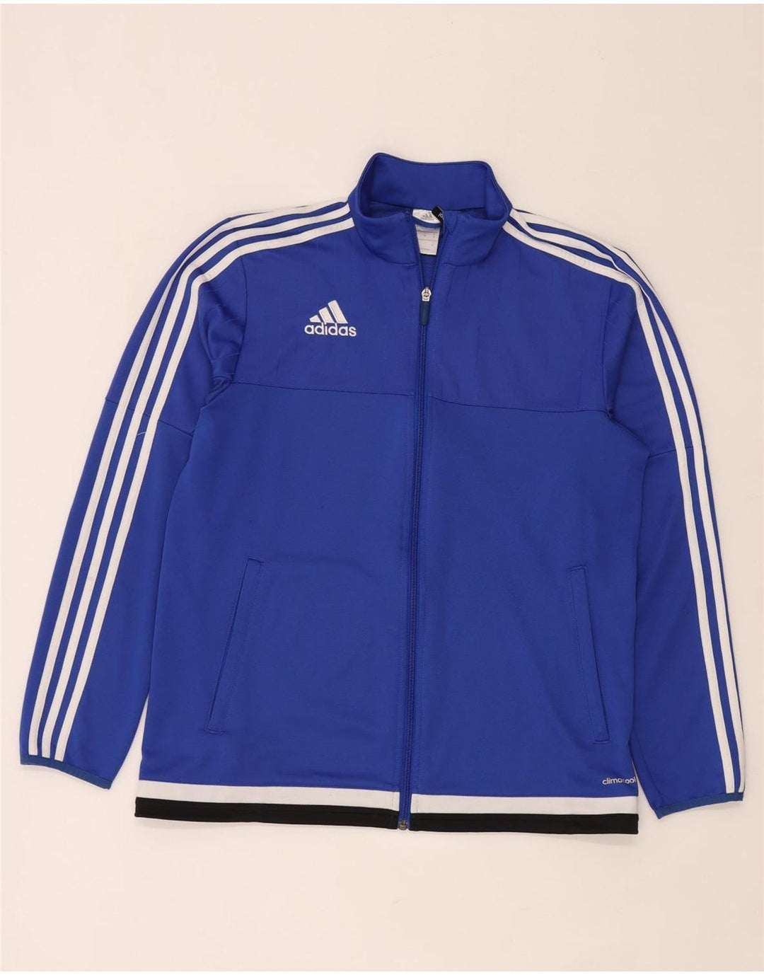 Adidas Veste de survêtement Climacool Homme Bleu Moyen Polyester