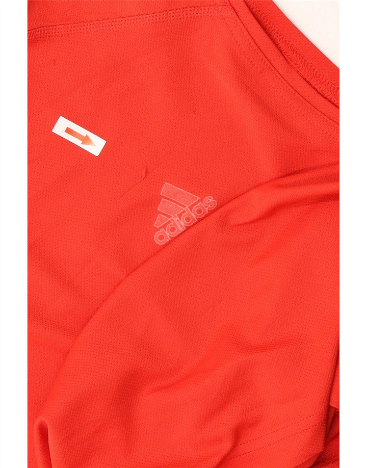 Adidas Débardeur Homme XL Rouge Colorblock Polyester