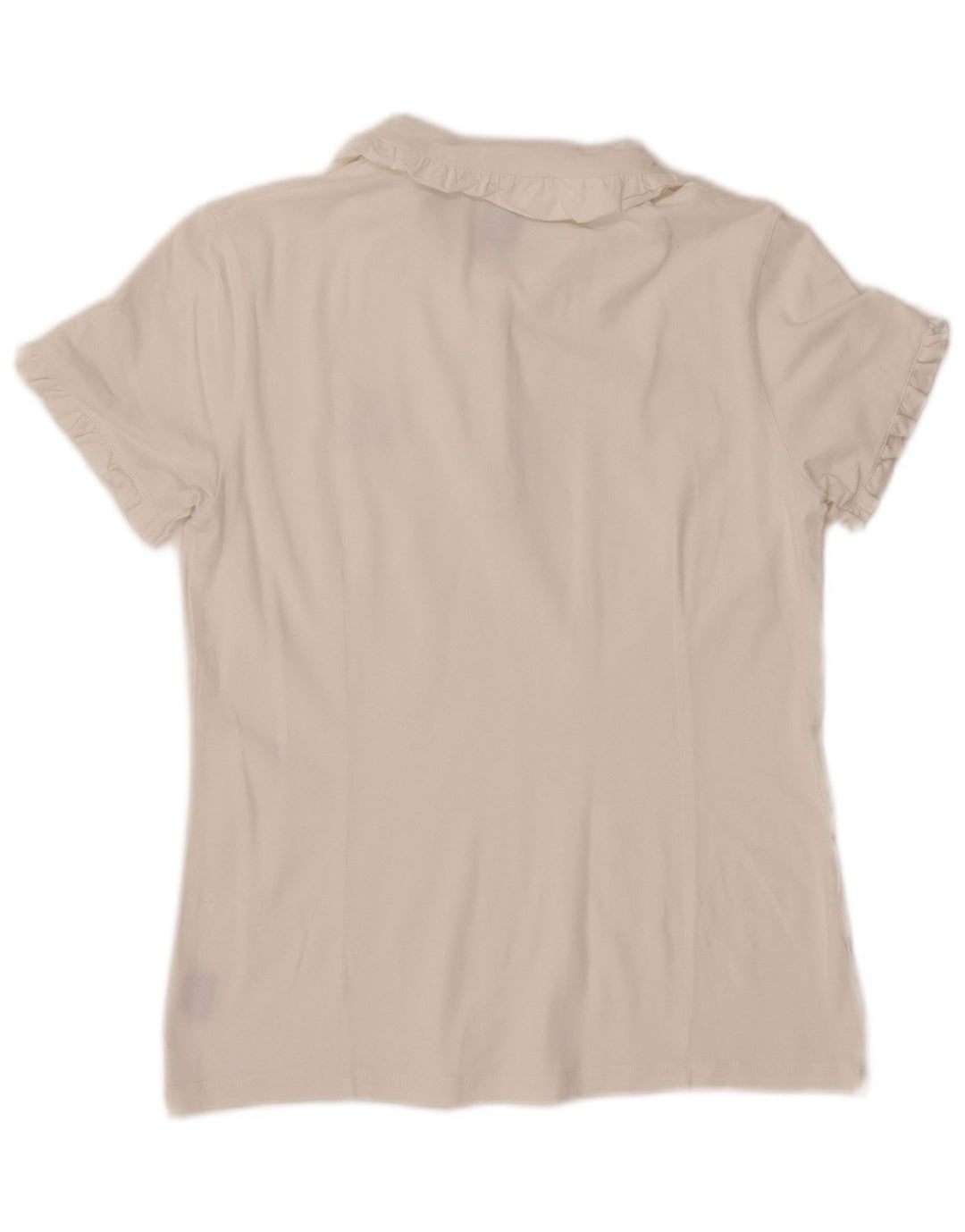 IVY OXFORD Polo Femme UK 12 Coton Blanc Moyen