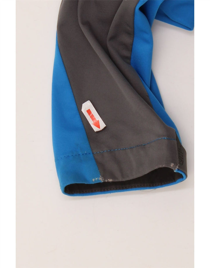 The North Face Veste de survêtement pour homme en polyester color block bleu moyen