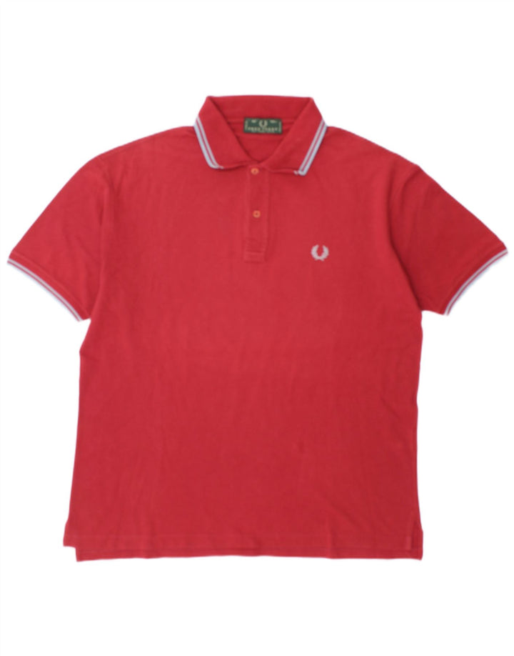 Fred Perry Polo Homme Grand Coton Bordeaux