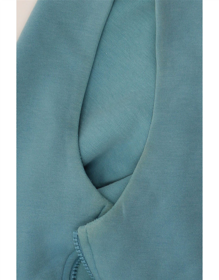 Nike Pull à capuche zippé pour homme Grand coton bleu