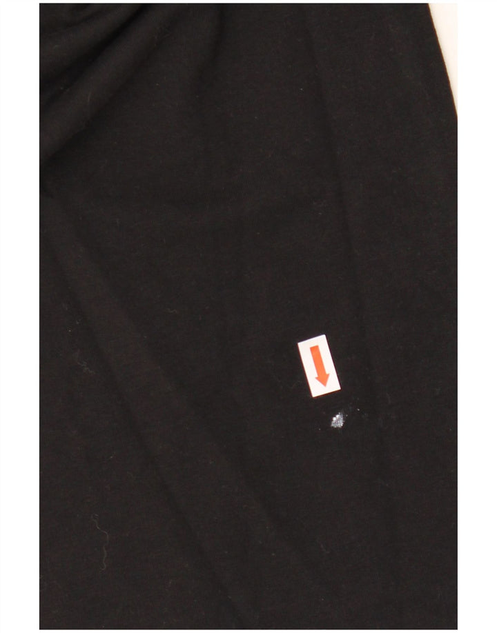 Marks & Spencer Pantalon de survêtement pour femme UK 12 Medium Noir Coton