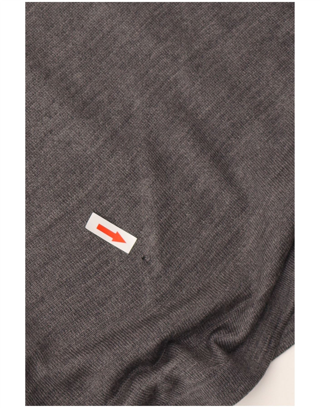 ARMANI JEANS Pull à col rond pour homme 2XL Gris Laine