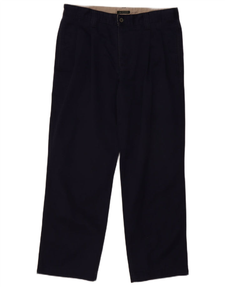 Dockers Pantalon Chino Khakis Pegged Homme W33 L28 Bleu Marine
