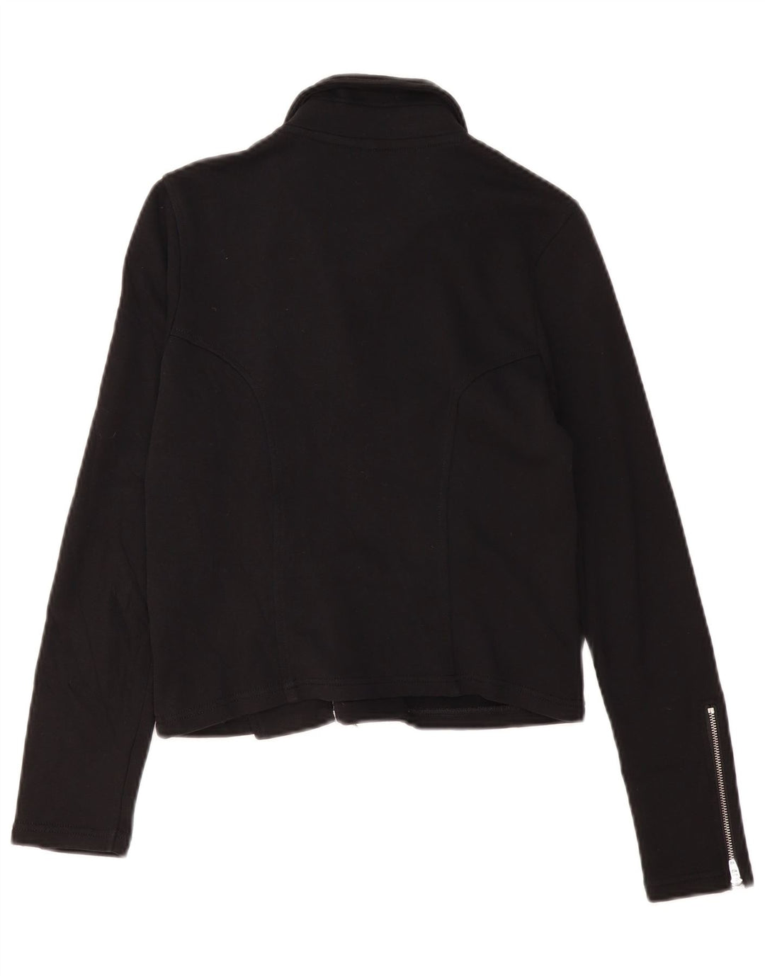 SUN68 Pull Cardigan Femme UK 10 Petit Coton Noir