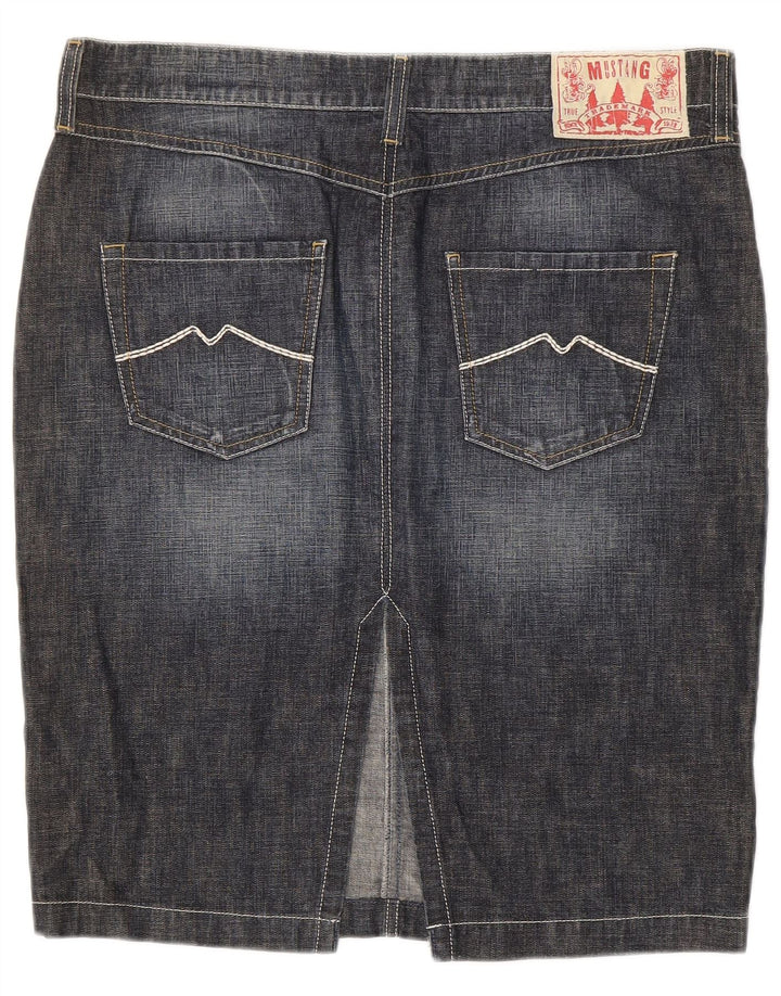 MUSTANG Jupe en Jean Femme W34 Large Bleu Marine