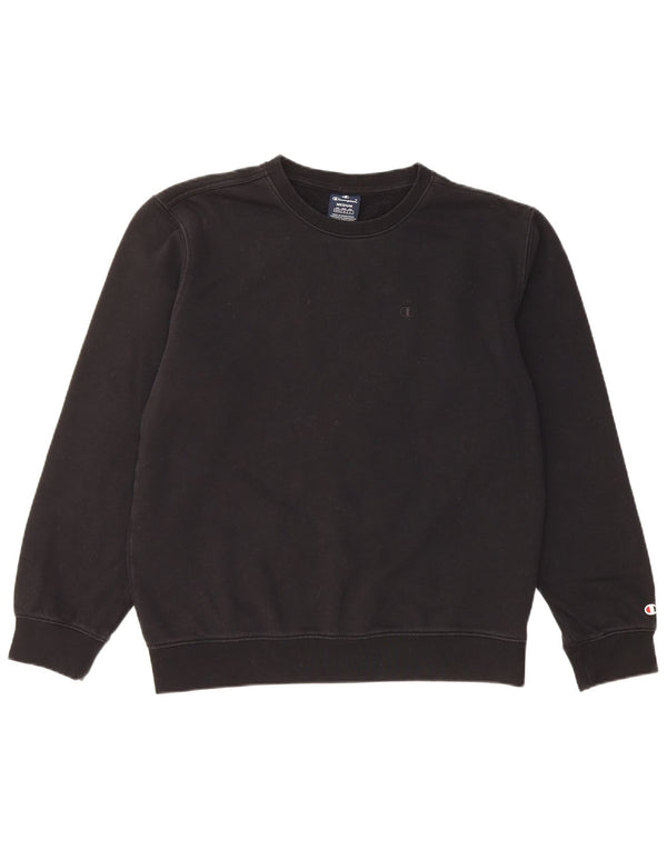 Champion Sweat-shirt pour femme UK 12 Medium Noir Coton