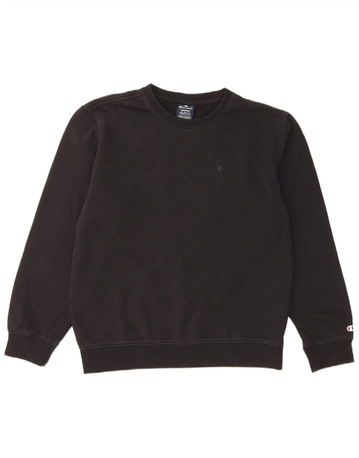 Champion Sweat-shirt pour femme UK 12 Medium Noir Coton