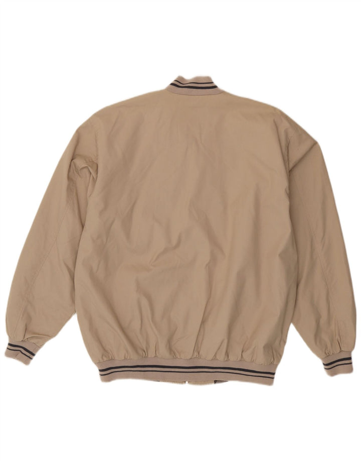 Happy Life Veste Bomber Homme IT 50 Grand Coton Beige