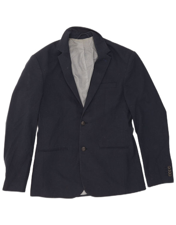 Jack & Jones Veste Blazer 2 Boutons Homme IT 52 XL Bleu Marine Polyester