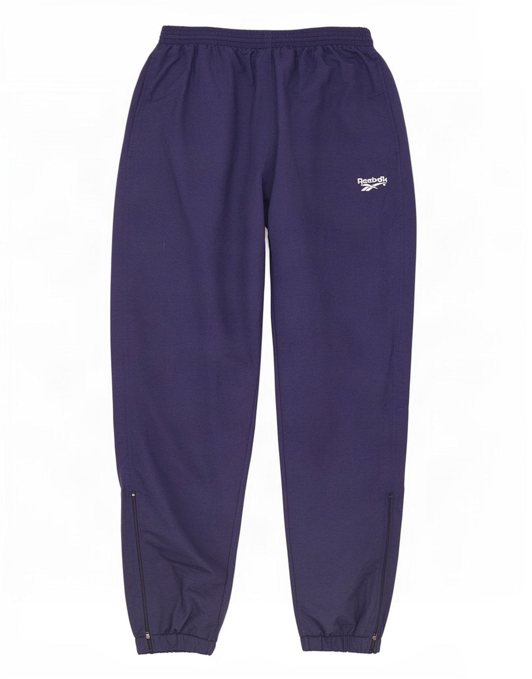 Reebok Pantalon de survêtement pour homme en nylon bleu marine Small