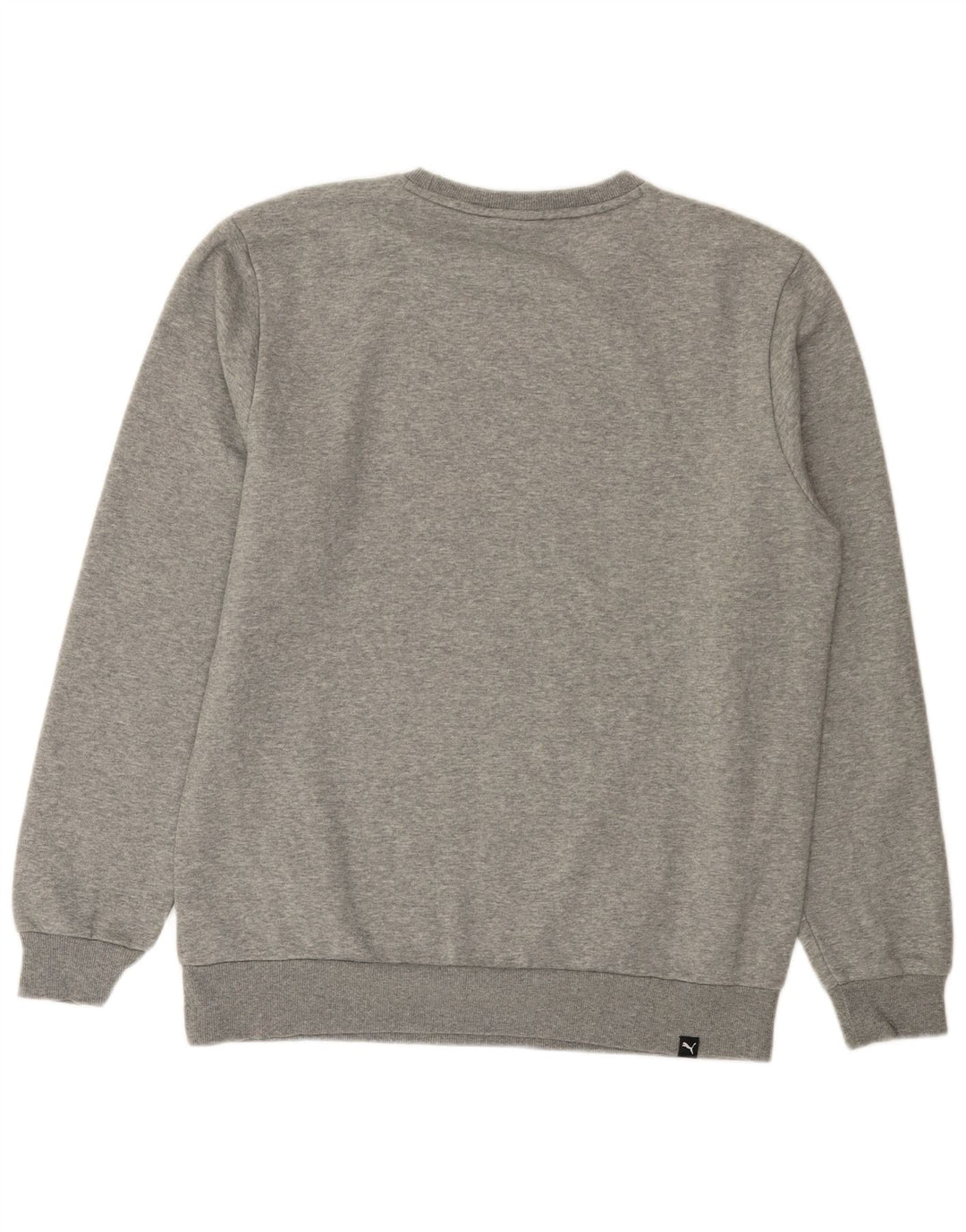 PUMA Sweat-shirt graphique pour hommes, grand coton moucheté gris
