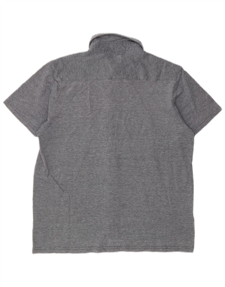 Coveri Chemise à Manches Courtes Homme XL Gris Coton