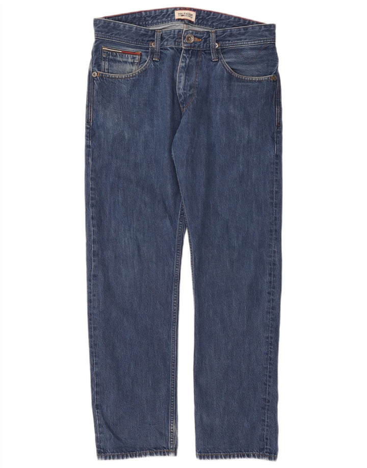 Tommy Hilfiger Jean droit homme W31 L30 bleu coton