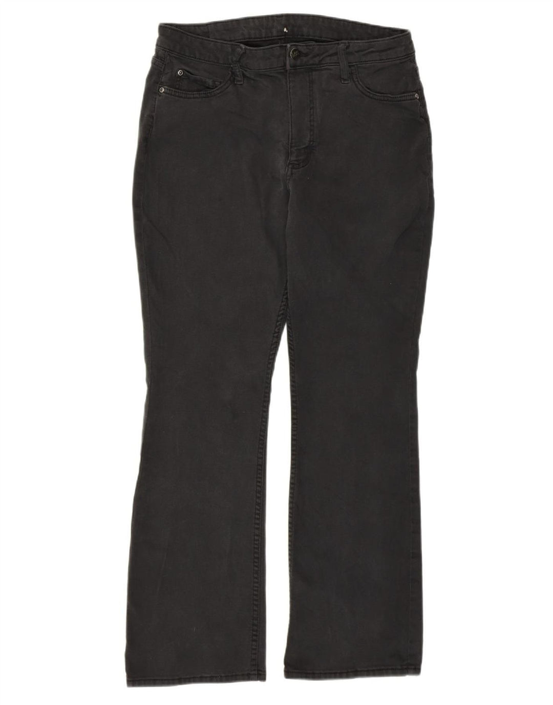 Lee Jeans Bootcut Femme UK 14 XL W36 L28 Gris Coton