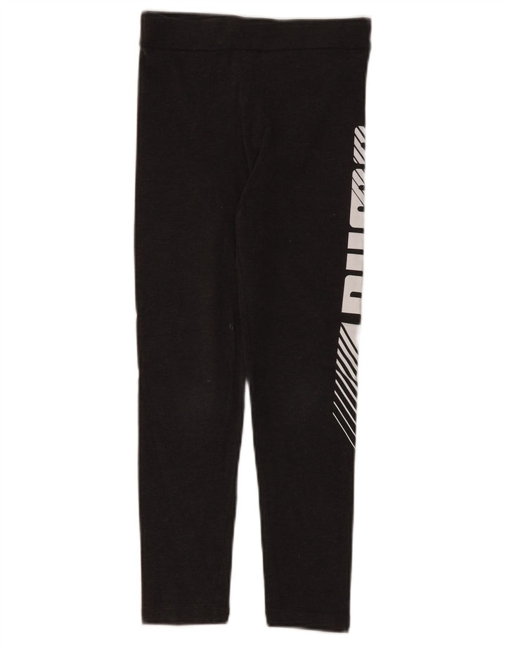 Puma Legging Graphique Fille 9-10 Ans Gris