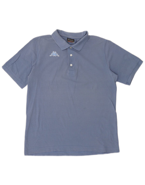 Kappa Polo Homme Bleu Moyen Coton