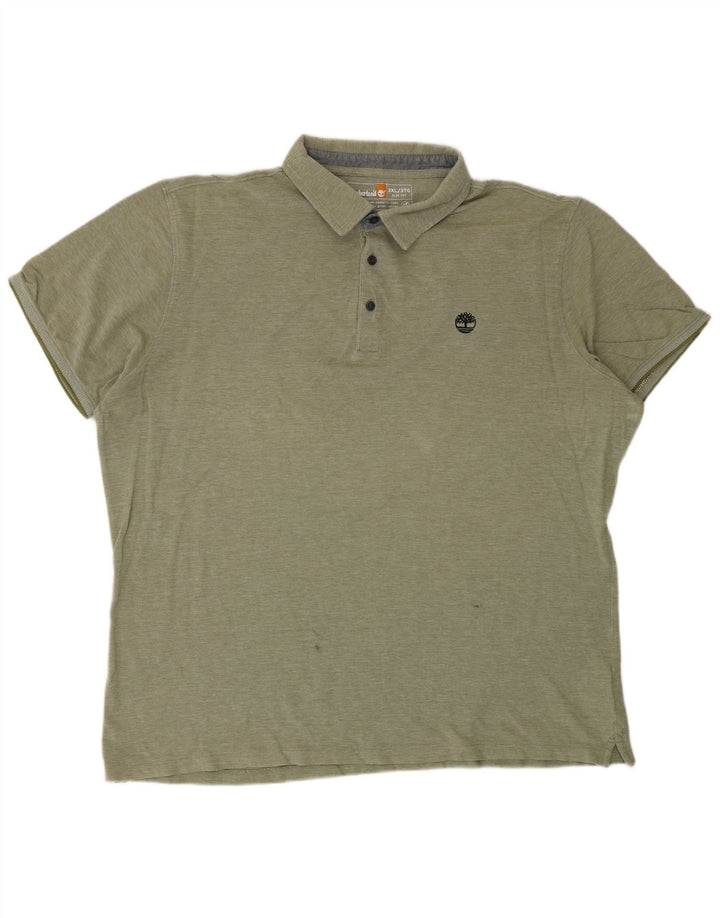 TIMBERLAND Polo Slim Fit Homme 3XL Vert Coton