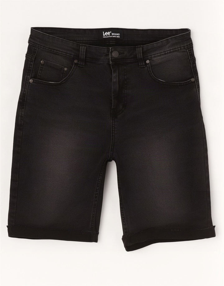 Lee Short en jean W32 pour homme en coton noir moyen