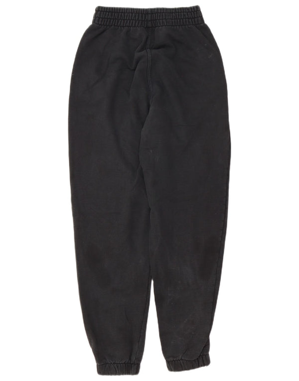 Adidas Pantalon de survêtement pour femme Joggers UK 8 Small Noir Coton